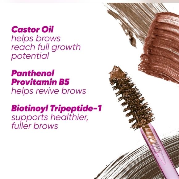 Kosaa Air Brow Fluff + Hold Treatment Gel: Grey, .12oz, NIB - Picture 7 of 7